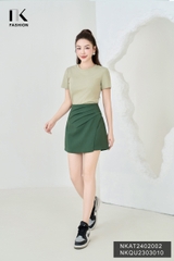 NK Fashion Áo Thun Basic Thoải Mái, Trẻ Trung, Năng Động NKAT2402002