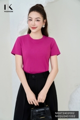 NK Fashion Áo Thun Basic Thoải Mái, Trẻ Trung, Năng Động NKAT2402002