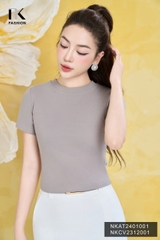 NK Fashion Áo Thun Croptop Trẻ Trung, Thoải Mái NKAT2401001