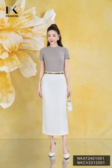 NK Fashion Áo Thun Croptop Trẻ Trung, Thoải Mái NKAT2401001