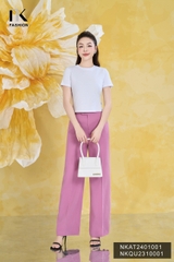 NK Fashion Áo Thun Croptop Trẻ Trung, Thoải Mái NKAT2401001