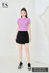NK Fashion Áo Thun Croptop Trẻ Trung, Thoải Mái NKAT2401001