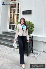 Quần Dáng Xuông NK Fashion Thiết Kế Ống Rộng Kiểu Dáng Đơn Giản Thanh Lịch Chất Vải Thoáng Mát Mềm Mịn UKQU2303007