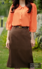 Sơ mi cổ xen xếp tay lỡ UK Fashion Thời Trang Công Sở Nữ Thanh Lịch, Style Hàn Quốc,chất liệu Cao Cấp UKSM2310012