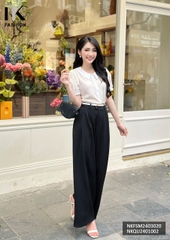 NK Fashion Áo Sơ Mi Hoa Xoắn Tay Cúc Ba Nữ Tính, Thời Trang, Trẻ Trung NKFSM2403020