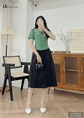 Chân Váy Xòe Xếp UK Fashion Chất Liệu Cao Cấp, Màu Sắc Trendy UKCV2306003