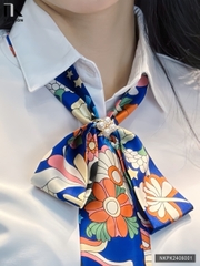 NK FASHION Khuyên cài khăn lụa xinh xắn, lên dáng sang xịn NKPK2406001
