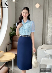 Chân Váy Bút Chì Suông Dài, Thanh Lịch NKCV2312001