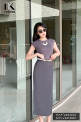 Chân Váy Bút Chì Suông Dài, Thanh Lịch NKCV2312001