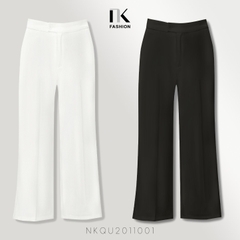 Quần Ống Rộng T11 NK Fashion Công Sở Nữ Thanh Lịch Vải Mền Mịn NKQU2011001