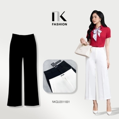Quần Ống Rộng T11 NK Fashion Công Sở Nữ Thanh Lịch Vải Mền Mịn NKQU2011001