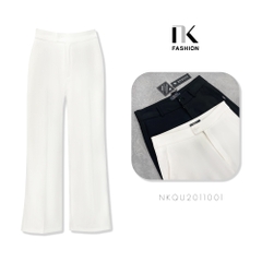 Quần Ống Rộng T11 NK Fashion Công Sở Nữ Thanh Lịch Vải Mền Mịn NKQU2011001