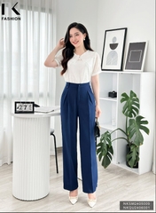 Quần Ống Rộng Cá Lệch Ly Súp NK Fashion Công Sở Nữ Thanh Lịch Vải Mềm Mịn NKQU2406001