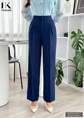 Quần Ống Rộng Cá Lệch Ly Súp NK Fashion Công Sở Nữ Thanh Lịch Vải Mềm Mịn NKQU2406001