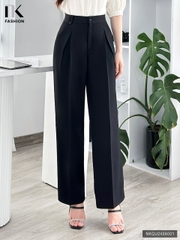 Quần Ống Rộng Cá Lệch Ly Súp NK Fashion Công Sở Nữ Thanh Lịch Vải Mềm Mịn NKQU2406001