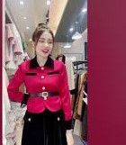 NK Fashion Áo Khoác Phối Nhung Cổ Tay Trẻ Trung, Lịch Sự NKAK2312007