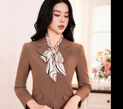 Vest 2 Lớp 3 Cúc Bọc, Dáng Ôm, Thanh Lịch NKAK2308009