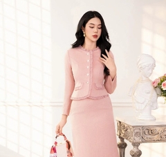 Áo Kí Giả Bèo Nẹp, 2 Nắp Túi, Thiết Kể Tiểu Thư Sang Chảnh NKAK2311011 ( Ko kèm CV + PK)