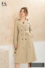 Áo Mangto 6 cúc nẹp dáng dài NKAK2308006