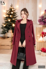 Áo Mangto 6 cúc nẹp dáng dài NKAK2308006