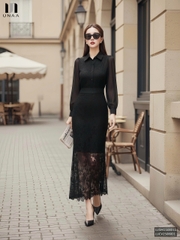 Chân váy A ren cao cấp, sang chảnh phù hợp tiệc tùng LUCV2508001