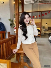 Cadigan ren 2 lớp xinh xắn , dễ mặc, điệu đà NKSM2509003