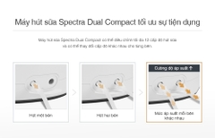 MÁY HÚT SỮA ĐIỆN ĐÔI KÉP SPECTRA COMPACT