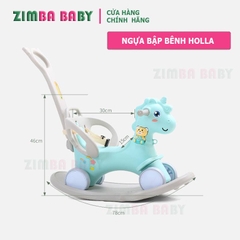 Ngựa bập bênh cho bé HOLLA 3in1 chính hãng 2020