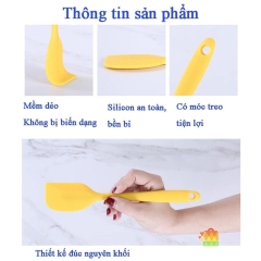 Phới trộn, nấu ăn Silicon COOKING STIRRER cao cấp chính hãng Bluemama Hàn Quốc