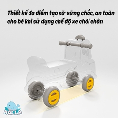 Đồ chơi cho bé, Ô tô bập bênh Holla 2in1 - mẫu mới nhất 2021