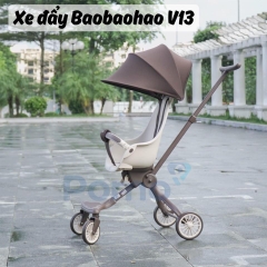 Xe Đẩy Cho Bé Baobaohao V13 Gấp Gọn Mẫu Mới Nhất Siêu Gọn Nhẹ Có 3 Chế Độ Thay Đổi Linh Hoạt Cho Con Yêu