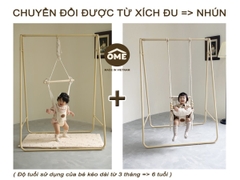 Xích đu kiêm nhún OME JUMPER KIDS cho bé từ 3 tháng - 6 tuổi - Chính hãng OME