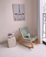 Ghế rung và bập bênh gỗ Pier đa năng cho bé ROCKING CHAIR