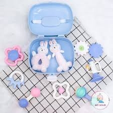 Set xúc xắc Goryeo Baby Hàn Quốc có gặm nướu (hộp đựng rất đẹp)