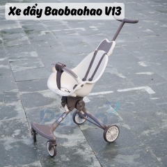 Xe Đẩy Cho Bé Baobaohao V13 Gấp Gọn Mẫu Mới Nhất Siêu Gọn Nhẹ Có 3 Chế Độ Thay Đổi Linh Hoạt Cho Con Yêu