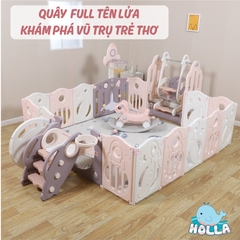 Quây Full đồ chơi Holla Tên Lửa cho bé - Mẫu mới Hot nhất 2021