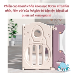 Quây Full đồ chơi Holla Tên Lửa cho bé - Mẫu mới Hot nhất 2021