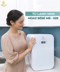 Tủ lạnh mini 25l Moaz BeBe MB-028 mẫu mới nhất 2021 gọn nhẹ, dễ dàng di chuyễn, thích hợp với nhiều không gian khác nhau