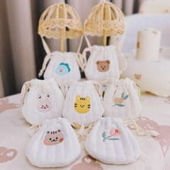 Túi Đựng Tỏi Cho Trẻ Sơ Sinh Handmade Nhiều Mẫu, Túi Đựng Tiền Lì Xì, Túi Đeo Cho Bé Tránh Vía, Tránh Gió Cho Bé Yêu