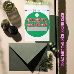 Tem cào trúng thưởng tròn 3.8cm-mẫu 2-Block 100 tem