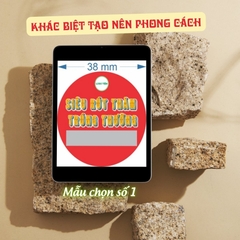 Tem cào trúng thưởng tròn 3.8cm-mẫu 1-Block 100 tem