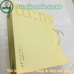 Túi giấy chuẩn size A4-Block 1-100 túi lẻ/1000 túi sỉ-sản xuất theo thiết kế