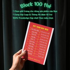 Thẻ cào trúng thưởng 5x8 cm-mẫu 2-Block 100 thẻ