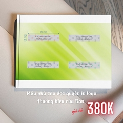 Tem cào trúng thưởng tròn 3.8cm-mẫu 2-Block 100 tem