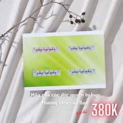 Tem cào trúng thưởng tròn 3.8cm-mẫu 1-Block 100 tem