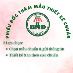 Phiếu giữ xe, Phiếu Bốc Thăm chọn mẫu in-Block 12 quyển