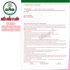 Hợp đồng Đặt Cọc Nhà Đất-Căn Hộ(2 liên)-Block 3 quyển-chọn mẫu in tên