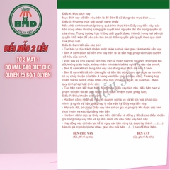 Giấy vay tiền 2 liên-Block 6 quyển-chọn mẫu in tên