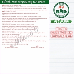 Hợp đồng mua bán xe 1 liên-Block 6 quyển-chọn mẫu in tên