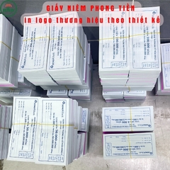 Giấy niêm phong mệnh giá ngân hàng chọn mẫu & in tên hoặc in theo thiết kế- bloc 500/1k/2k/5k/10k/20k/50k